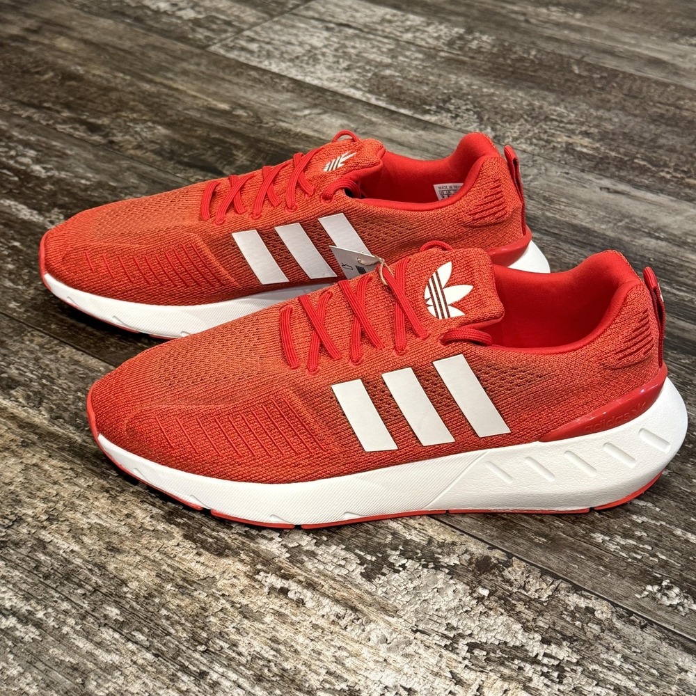 Adidas Swift Run 22 Shoes Mens Size 9 Knit Athletic GZ3497 Sneakers Gym NEW - Picture 12 of 12